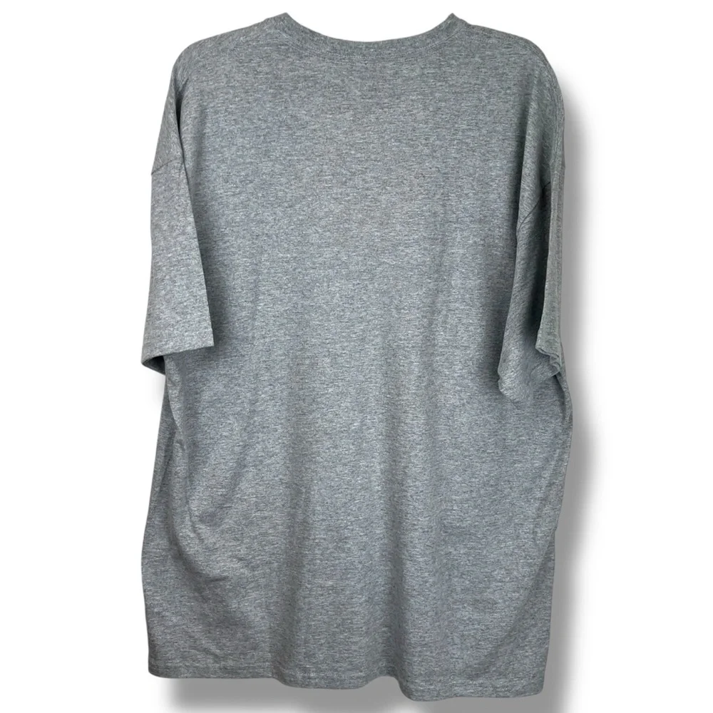 Broncos Tim Tebow Heather Gray Heavy Cotton Short Sleeve Crewneck Tee Shirt XL - Picture 3 of 5